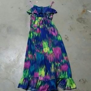 Multicolored dress
